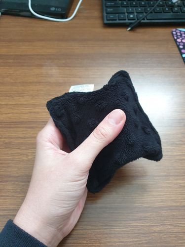 Customer photo review of Fabric Sensory Fidgets  -Set of 3 - Robust & Pocket Size