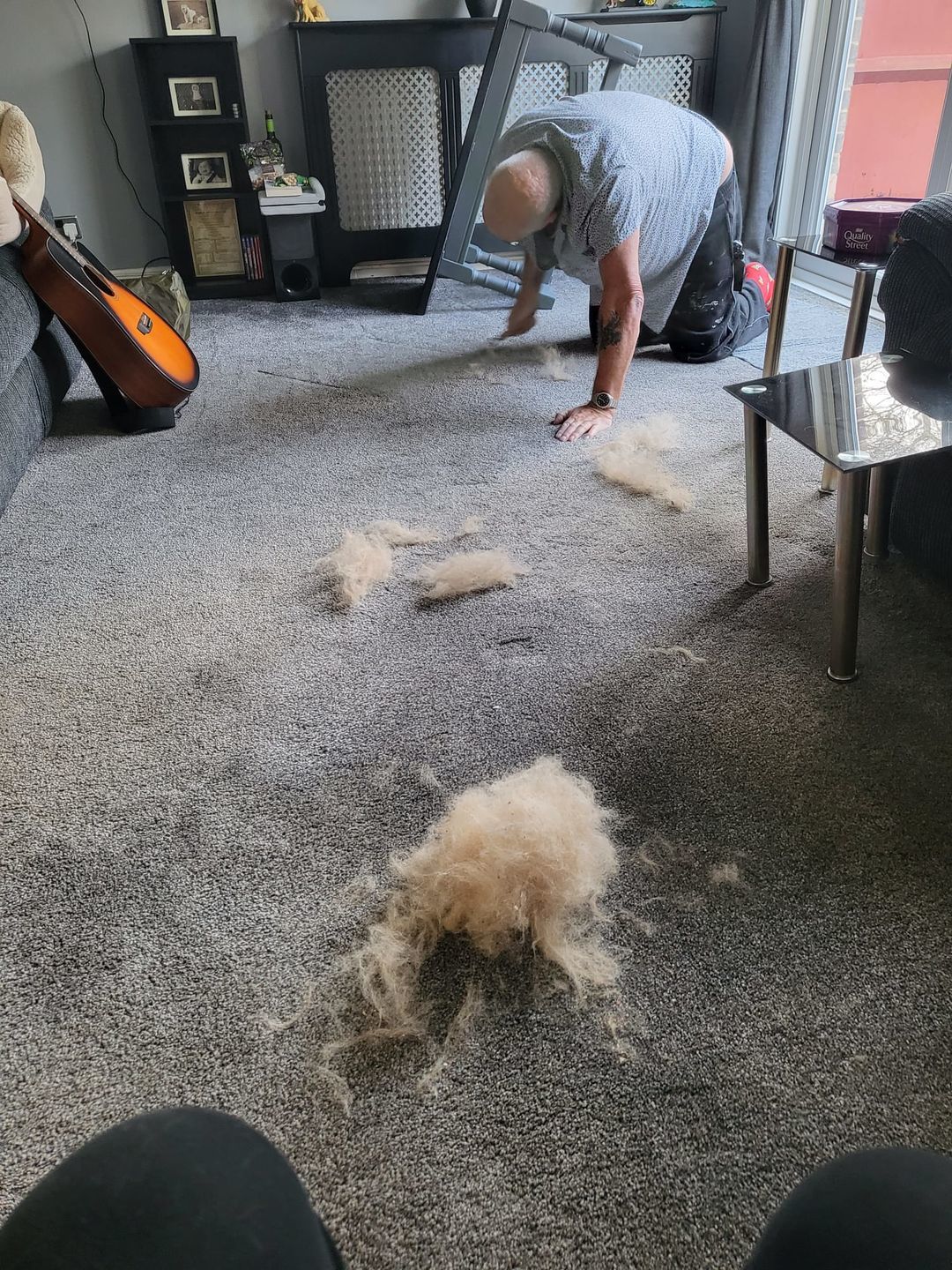 Customer photo review of Magic Lint Remover