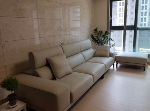 Customer photo review of MILANO - Sofa văng da 3 chỗ tựa gật gù