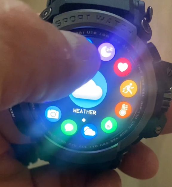 Customer photo review of Delta Pro Smart Watch