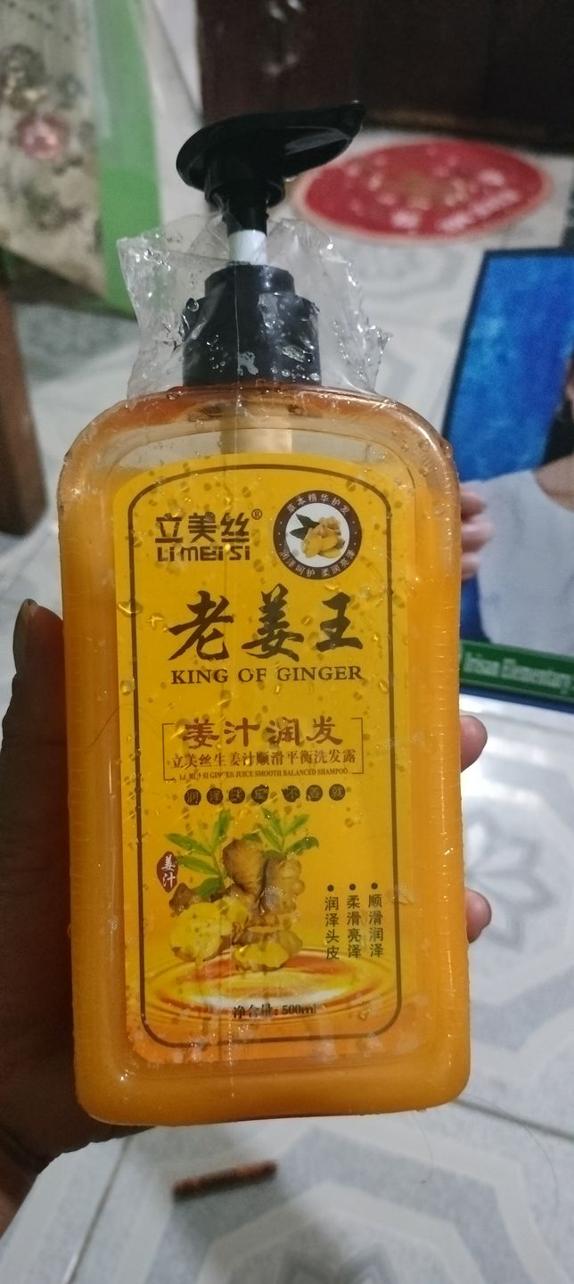 Customer photo review of Best Seller! Original Ginger Shampoo