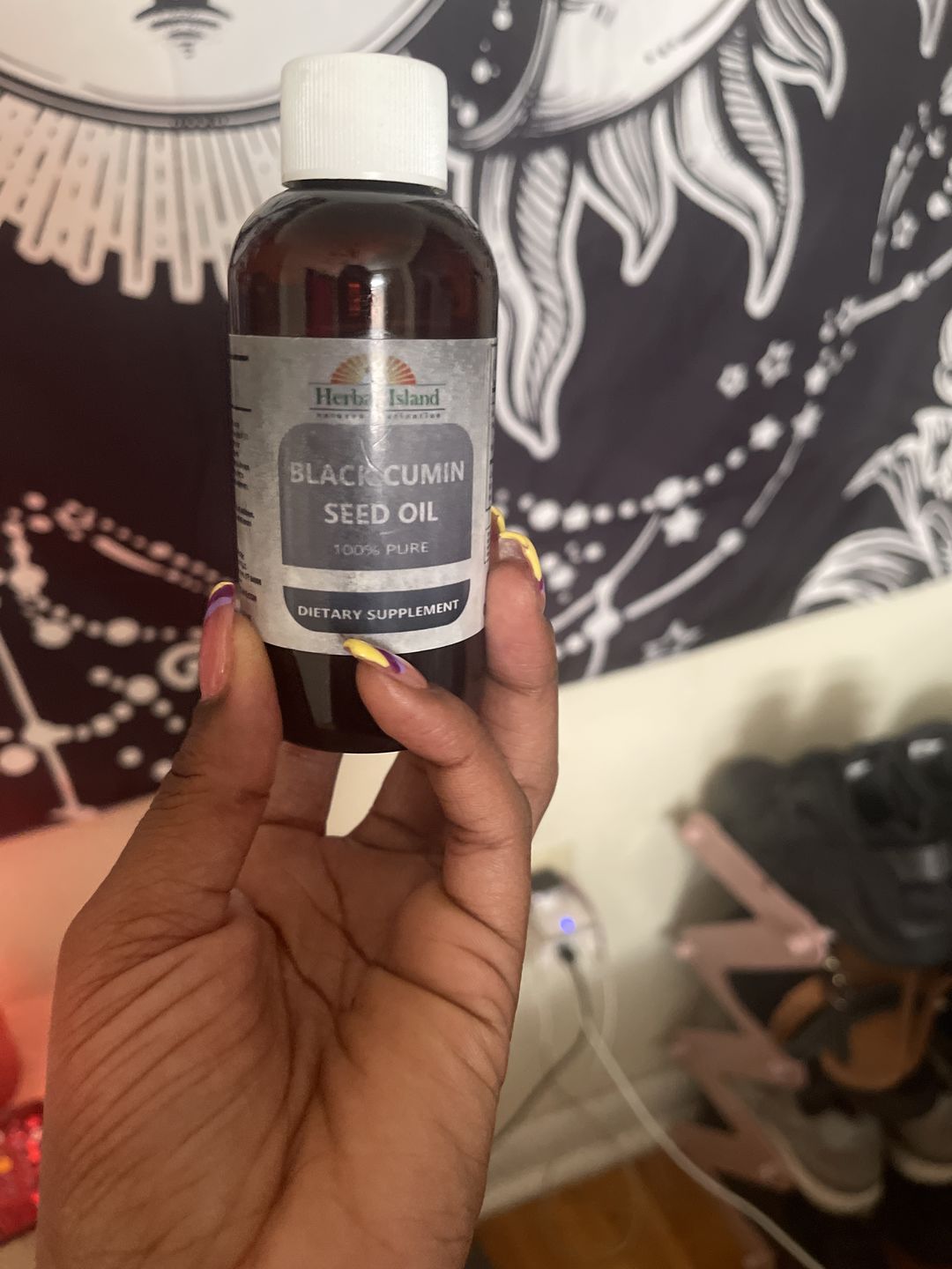 Customer photo review of (Sale) Black Seed Oil -(Nigella Sativa ) Heart