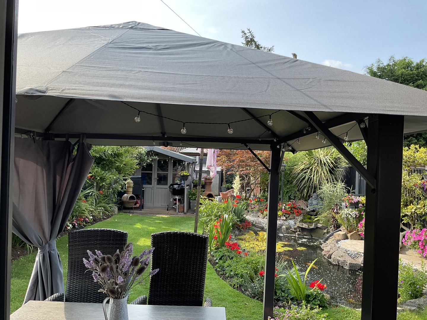 Customer photo review of Glendale Highfield Gazebo Canopy