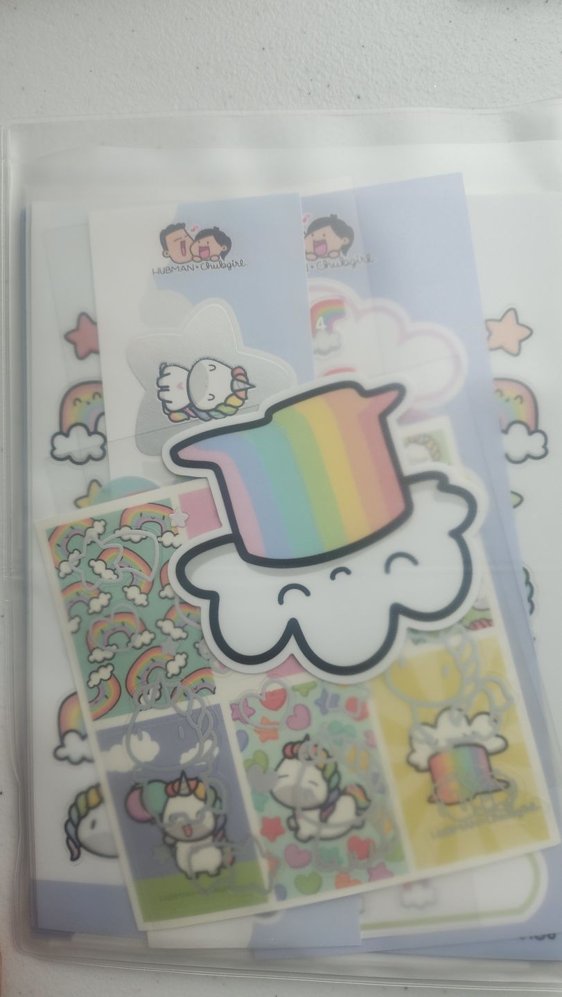 Customer photo review of Rainbow Unicorns Bundle