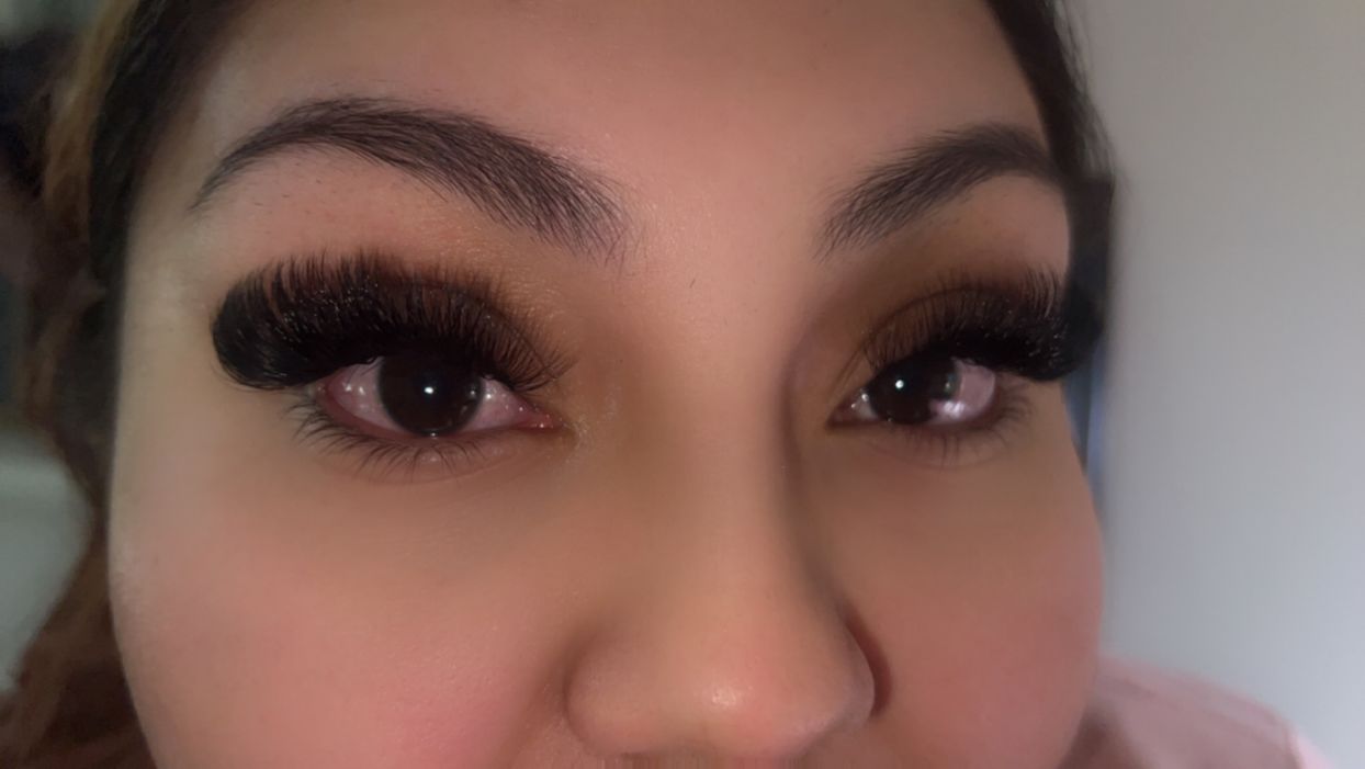 Customer photo review of PRO MADE 8D 0.07 RUSSIAN FANS (LOOSE BOX OF 500)