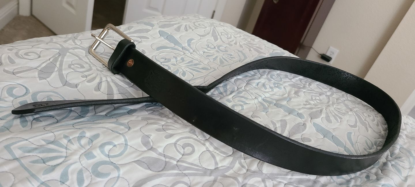 Customer photo review of 1 1/2" Classic Belt