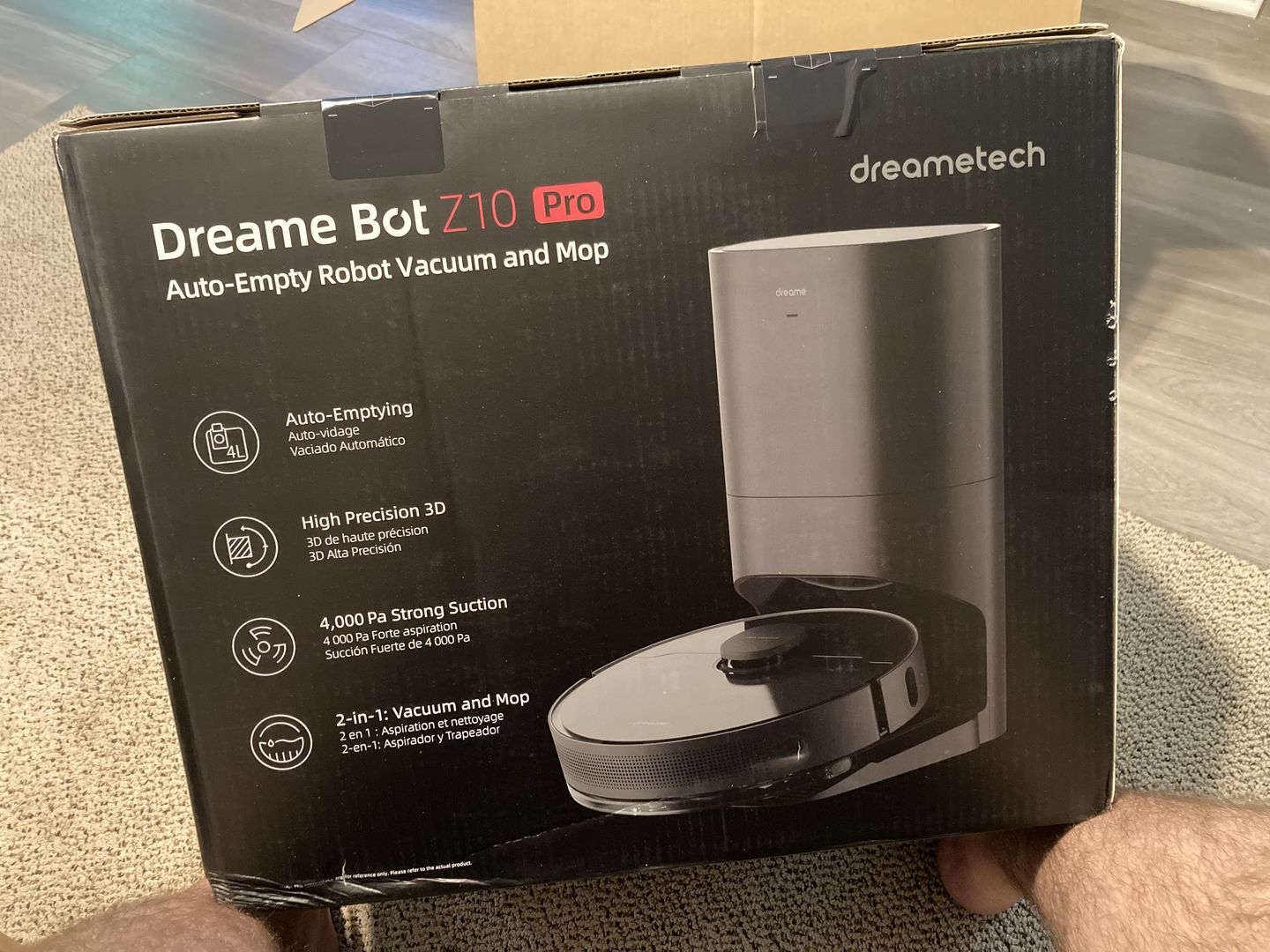 Customer photo review of Dreametech Z10 Pro Robot Vacuum