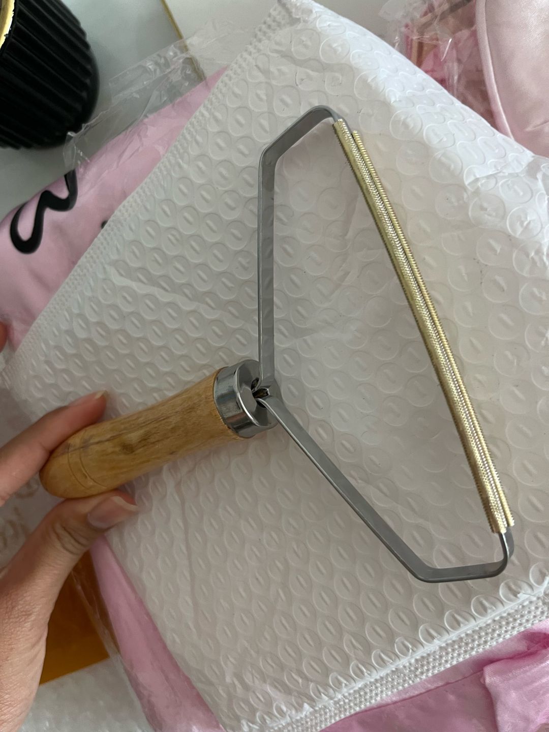 Customer photo review of Magic Lint Remover