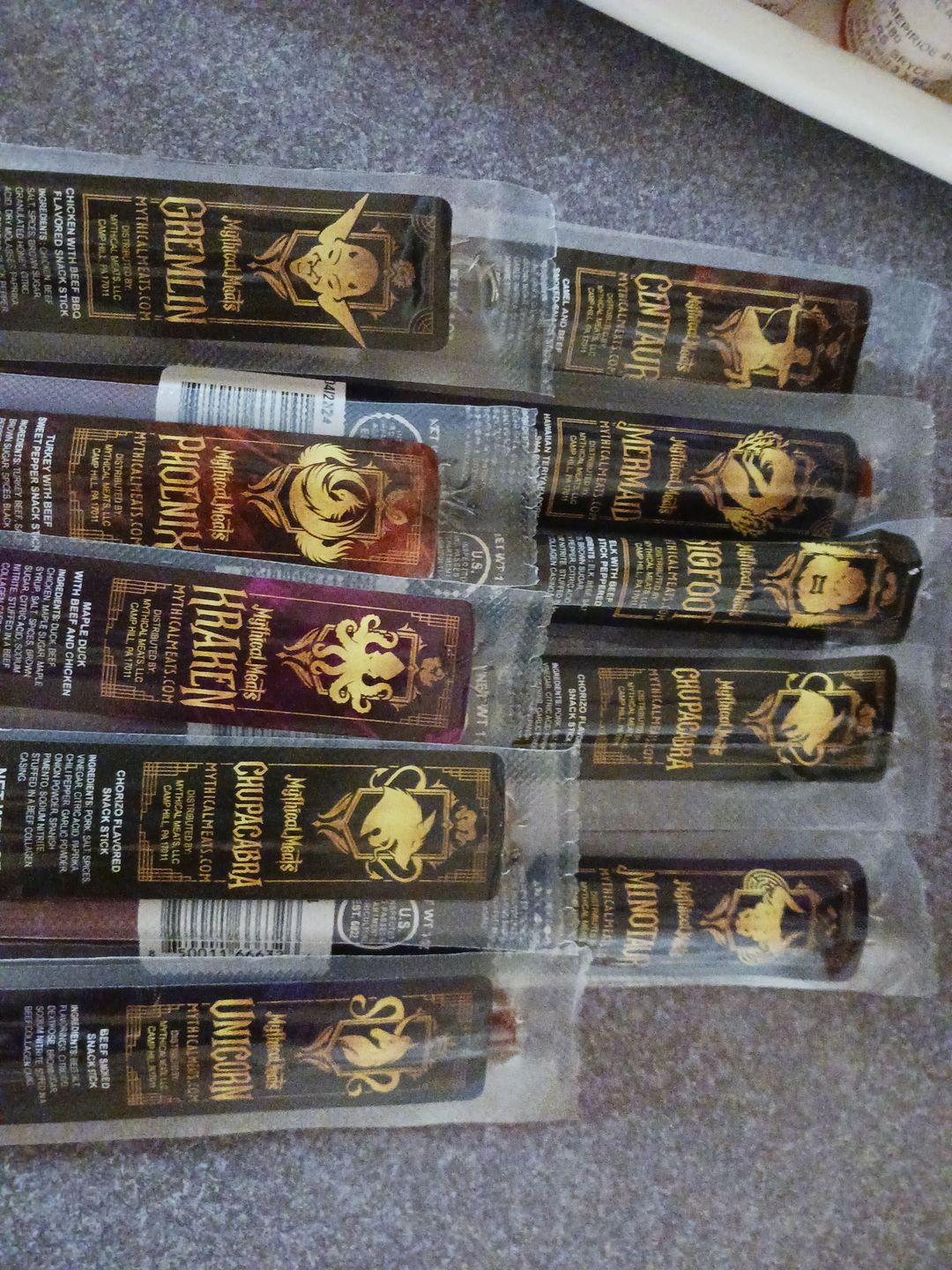 Customer photo review of Mystery Meat Variety Pack