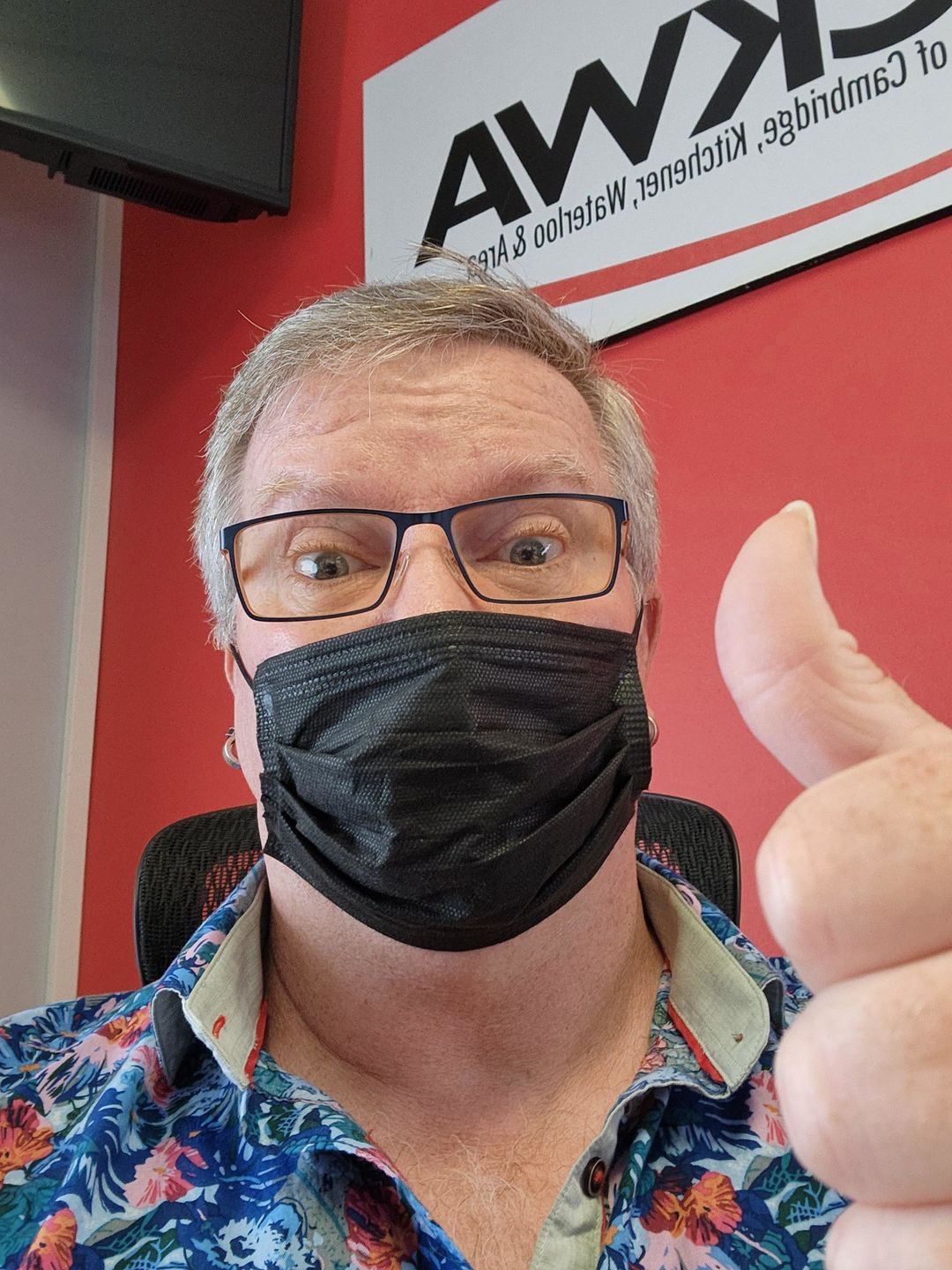 Customer photo review of ASTM Level 3 Medical Procedure Face Mask Made in Canada