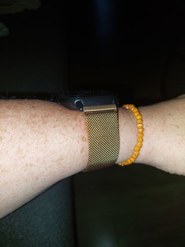 Customer photo review of Milanaise Armband Roségold
