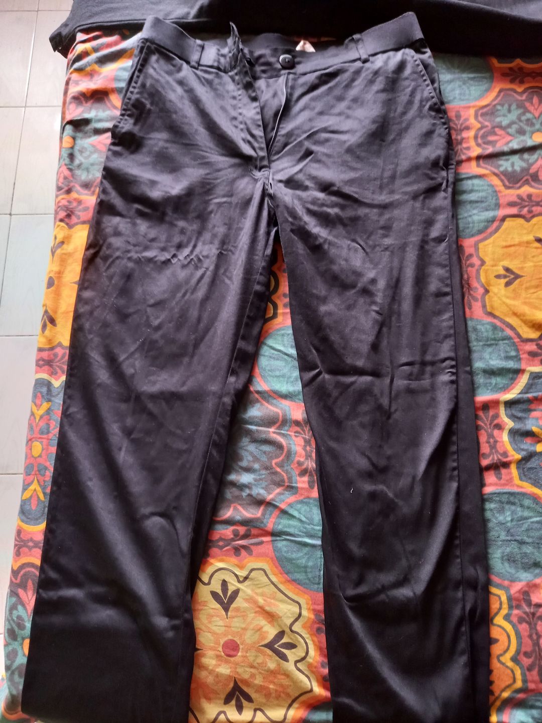 Customer photo review of Black Formal Pant