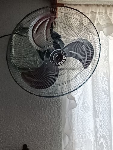 Customer photo review of Ventilador Houzer 3 en 1 con Aspas Color Plateado