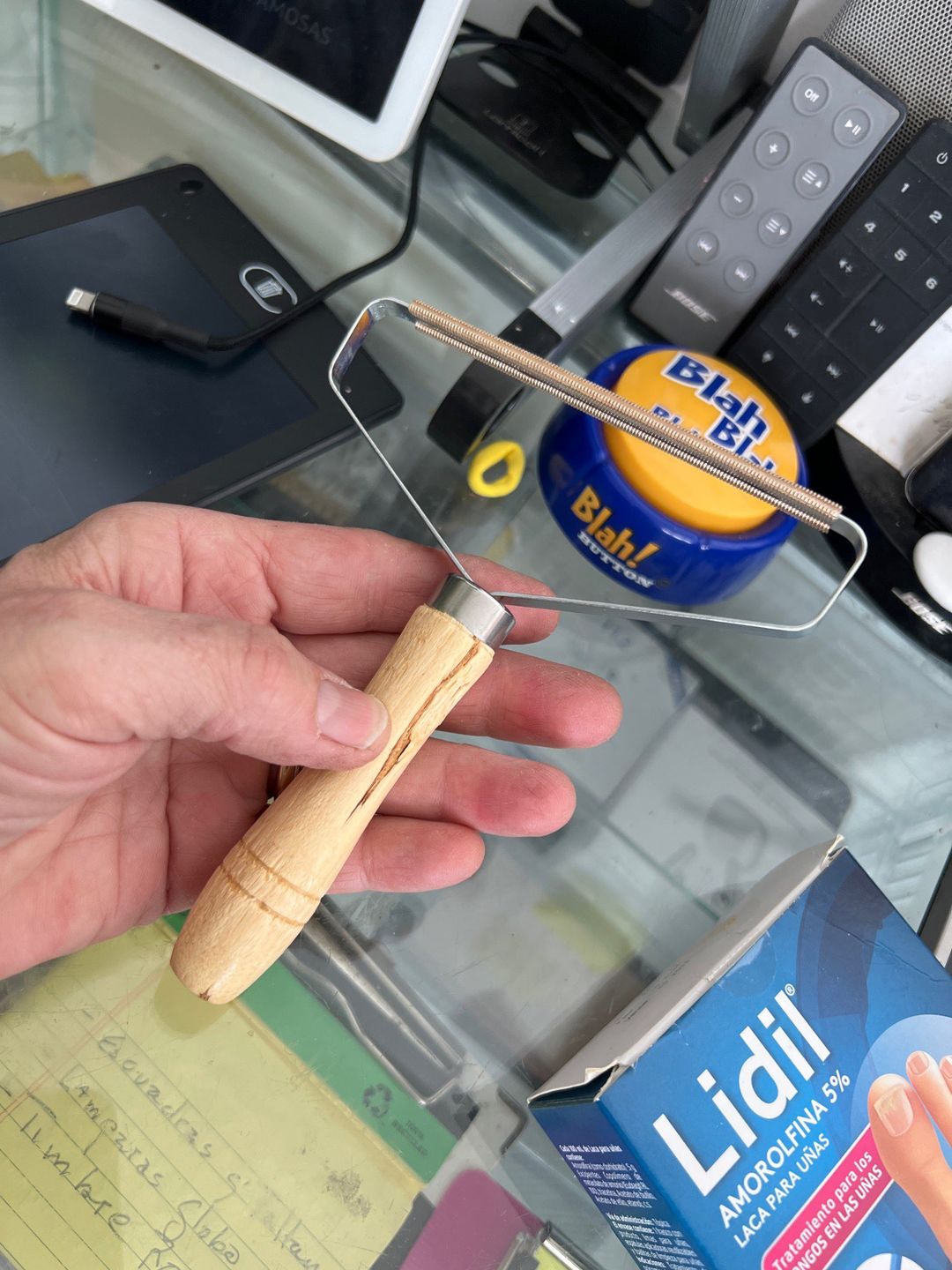 Customer photo review of Magic Lint Remover