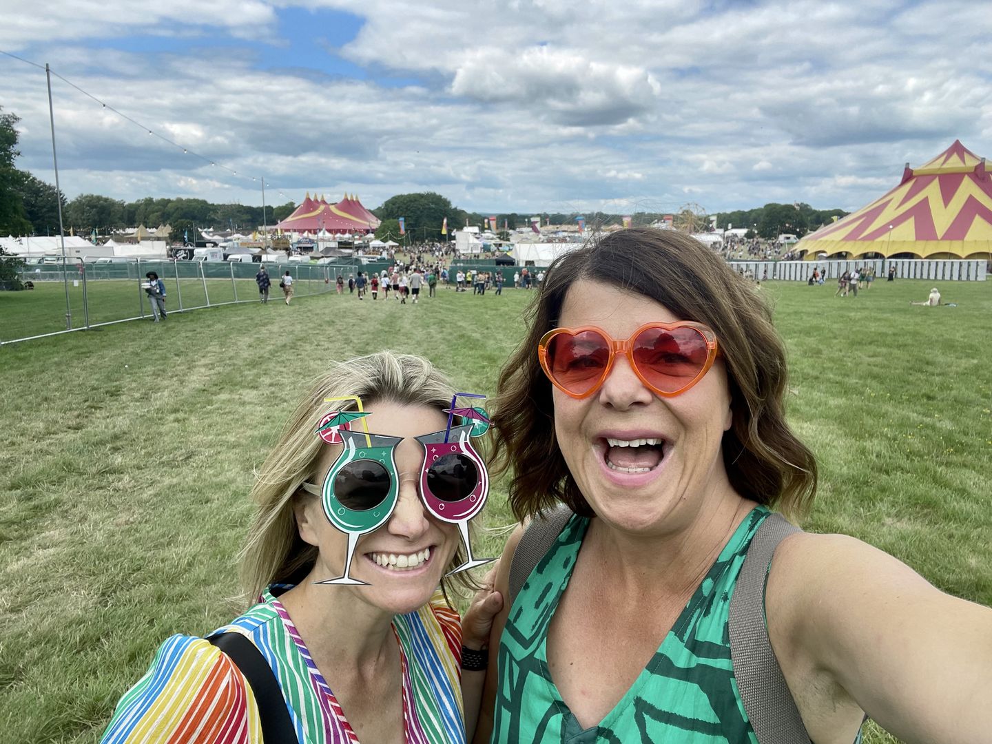 Customer photo review of Green Paintsplash Sunny Days Jumpsuit