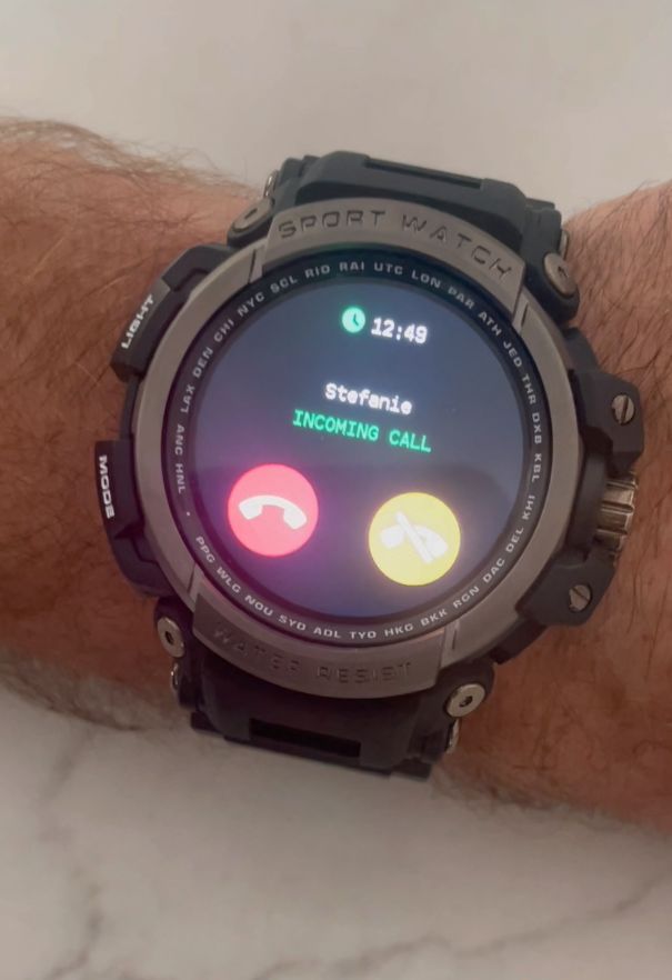 Customer photo review of Delta Pro Smart Watch
