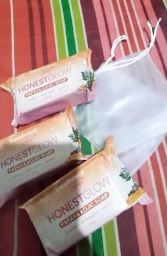 Customer photo review of HONEST GLOW KOJIC PAPAYA SOAP 70G