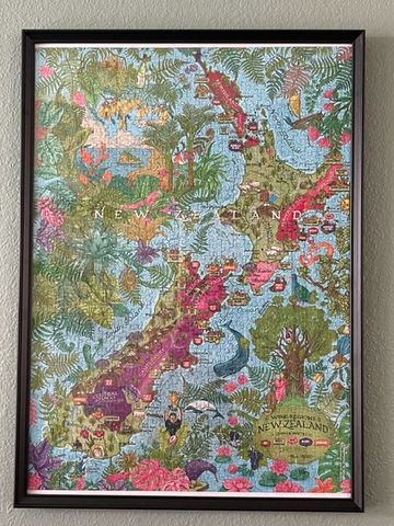 Customer photo review of Wine Puzzle - New Zealand
