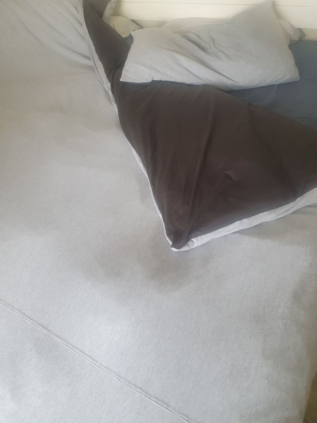 Customer photo review of Colour Block Duvet Cover Set- LIMITED EDITION