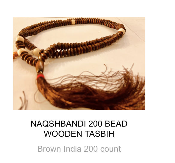 Customer photo review of NAQSHBANDI 200 BEAD WOODEN TASBIH