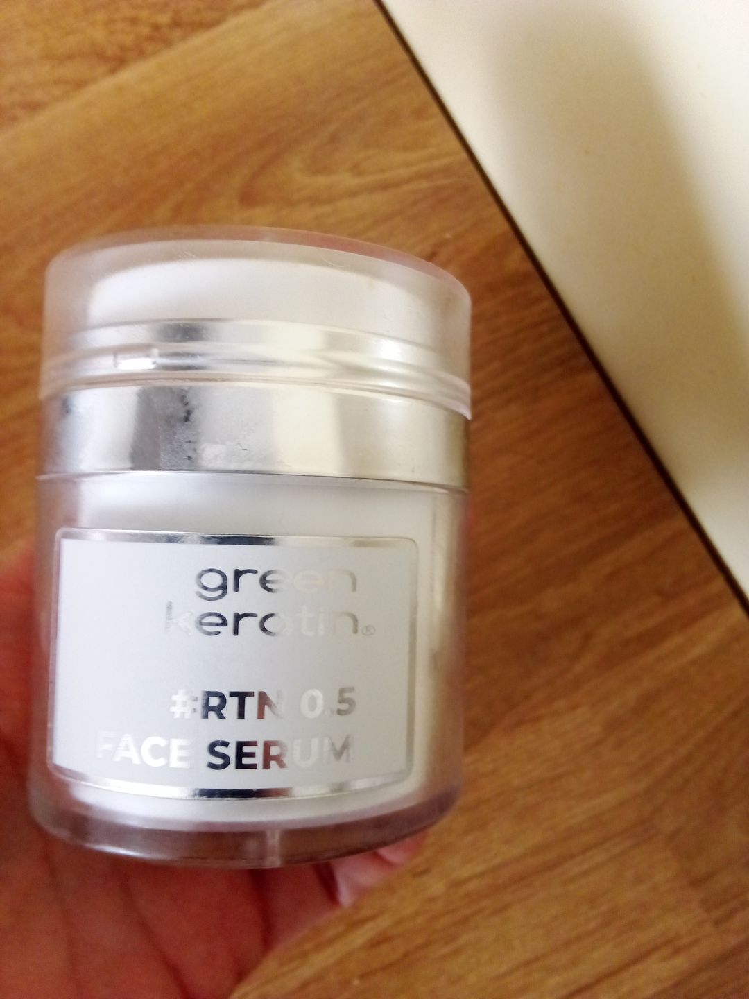 Customer photo review of #RTN CAP 0.5% - Sérum de Nuit pour le visage, Sans Parfum