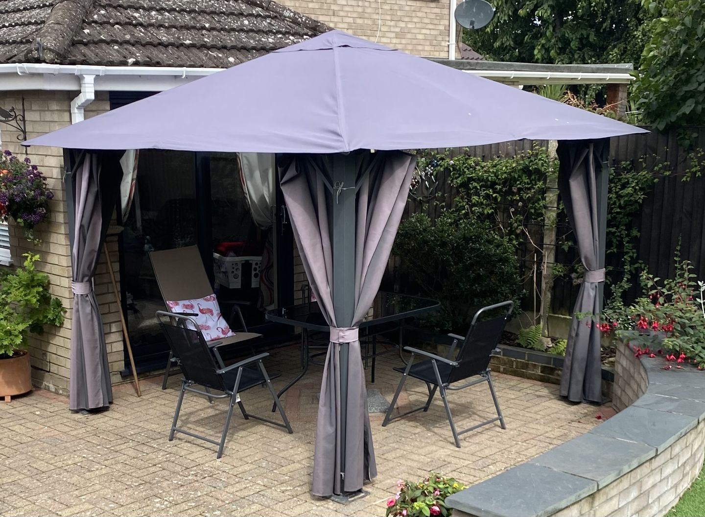 Customer photo review of Glendale Highfield Gazebo Canopy