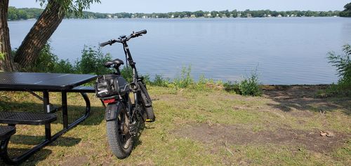 Customer photo review of U7 Step-thru Foldable Fat Tire Electric Bike