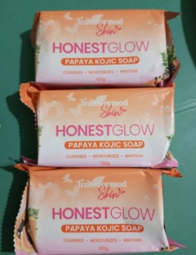 Customer photo review of HONEST GLOW KOJIC PAPAYA SOAP 70G