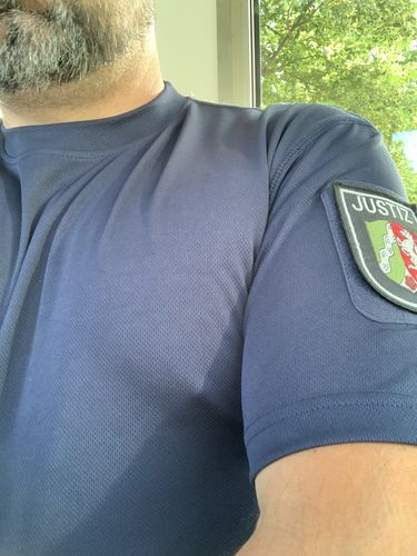 Customer photo review of Tactical Quick Dry T-Shirt
