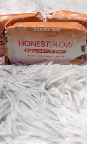 Customer photo review of HONEST GLOW KOJIC PAPAYA SOAP 70G