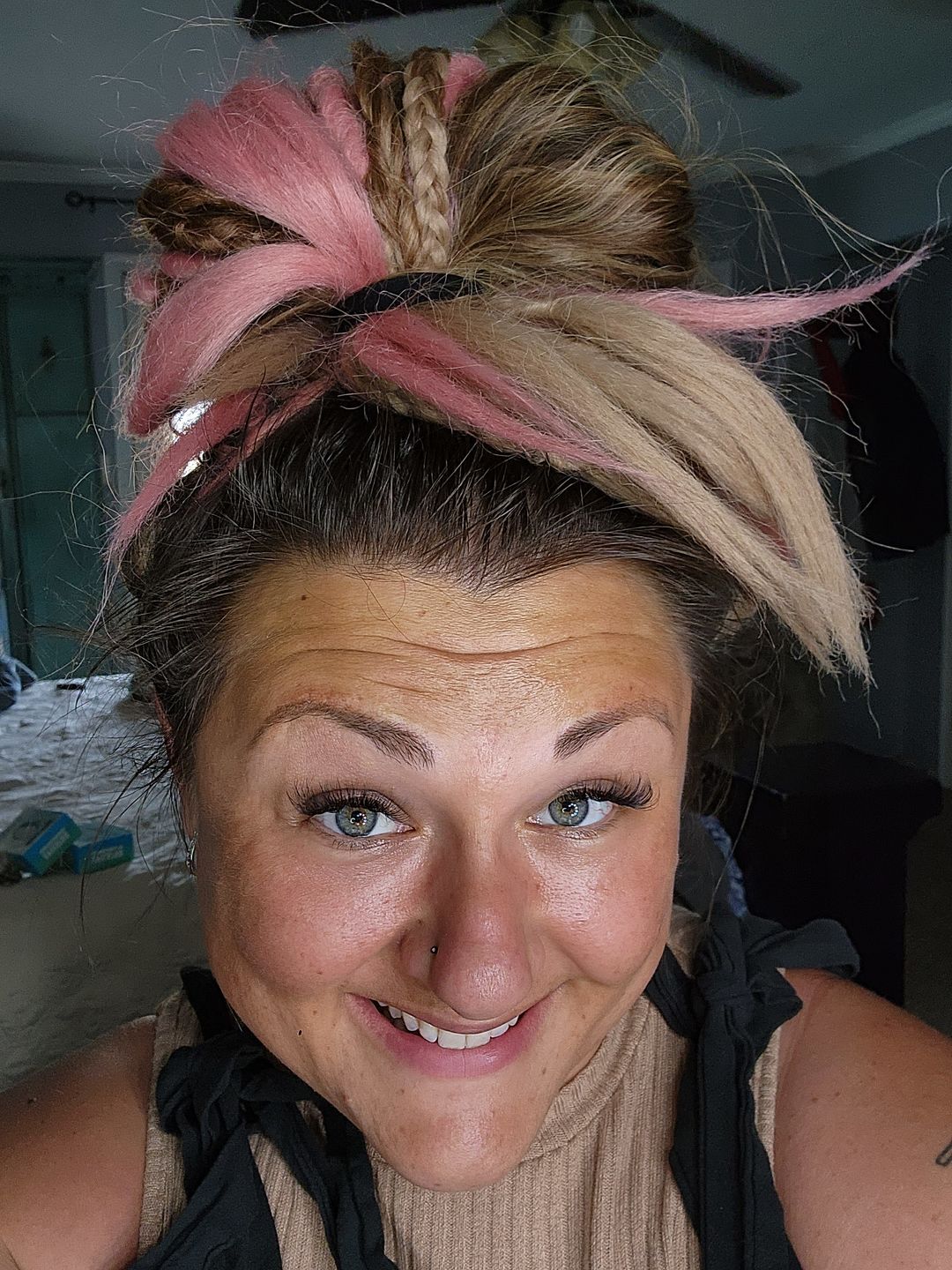 Customer photo review of DUSTY PINK - (PACK OF 5)