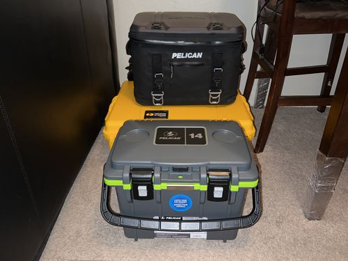 Customer photo review of Pelican 14QT Personal Cooler & Dry Box