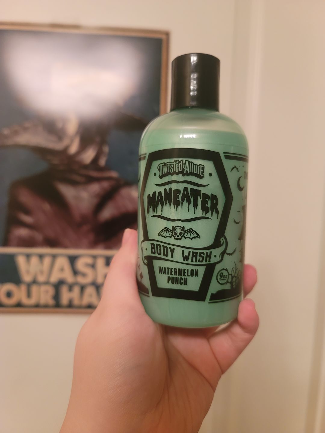 Customer photo review of Maneater Body Wash (Watermelon Punch)