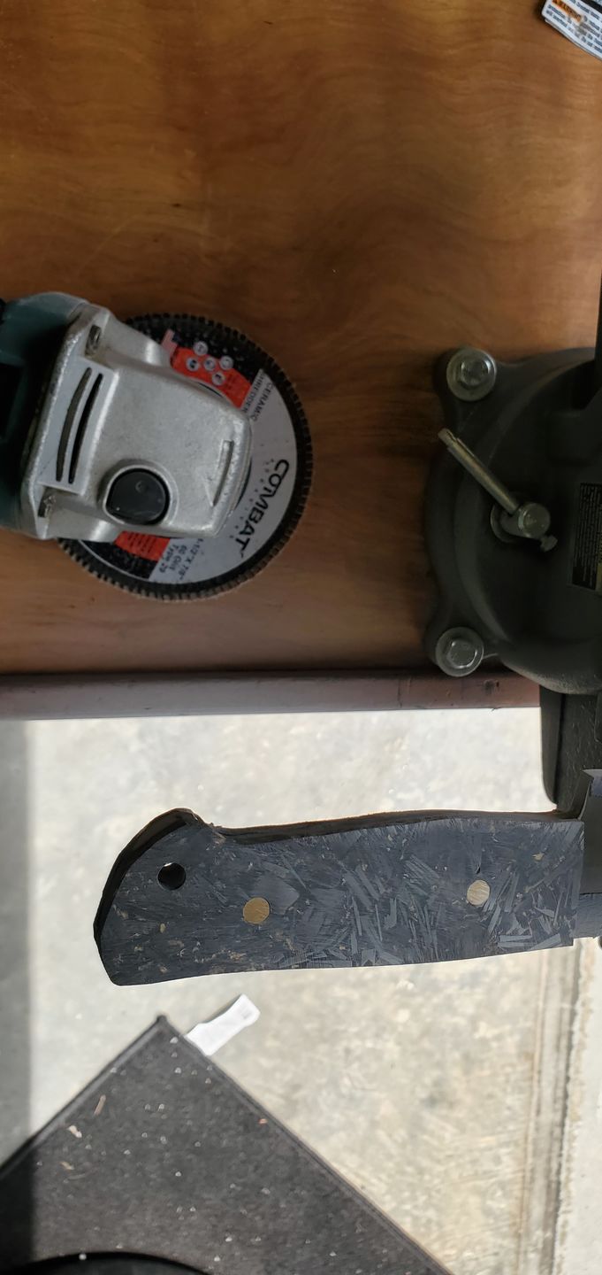Customer photo review of Ceramic Shredder Flap Discs 4-1⁄2" x 7⁄8" (Type 29) 5X LIFE!