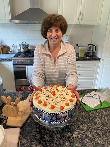 Customer photo review of Film Reel - Custom Edible Icing Image