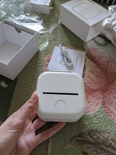 Customer photo review of Mini Thermo-Drucker (Bluetooth)