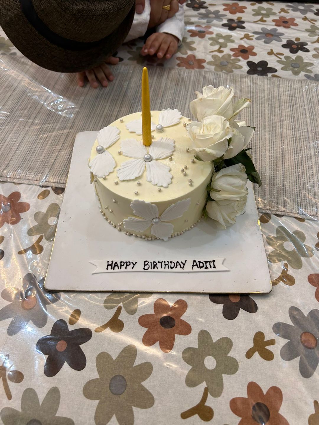 Customer photo review of English Rose Cake