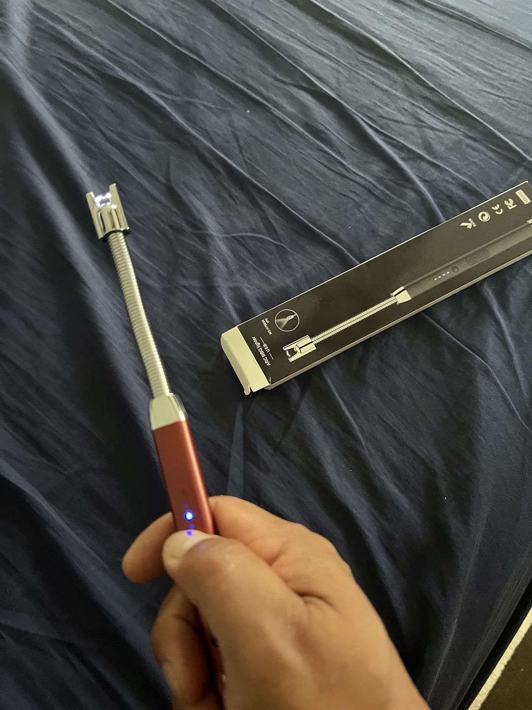 Customer photo review of 360 Degree Household Arc Lighter