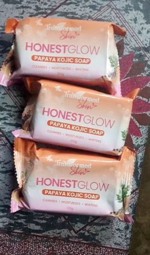 Customer photo review of HONEST GLOW KOJIC PAPAYA SOAP 70G