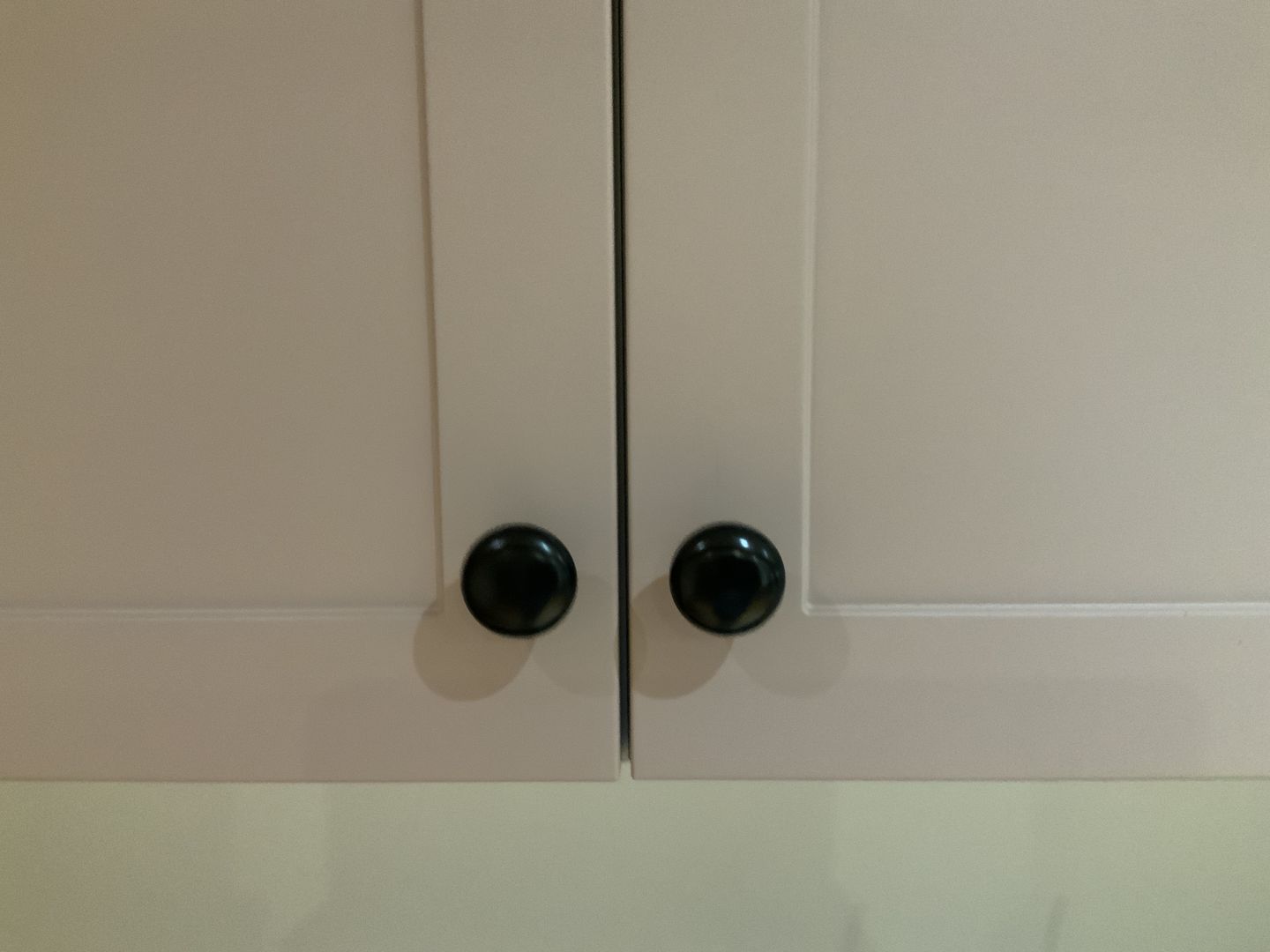 Customer photo review of Classic Cast Iron Cupboard Handles | Black