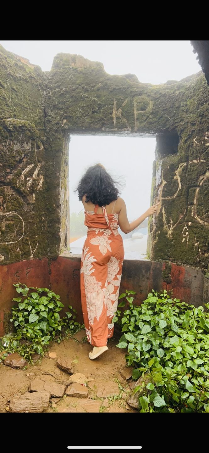 Customer photo review of Paperbag Chhaya Pant - Terracotta Satori