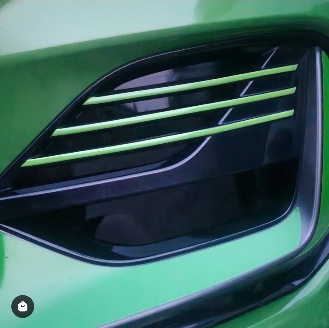 Customer photo review of Mk8.5 Fiesta ST / ST-Line Fog Light Insert Set