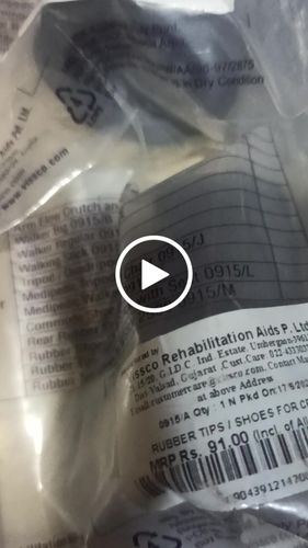 Customer video review of Rubber Tips/Shoes for Crutches (PACK OF 4)