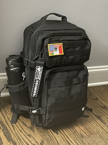 Customer photo review of Gen 3 Black 45L Backpack