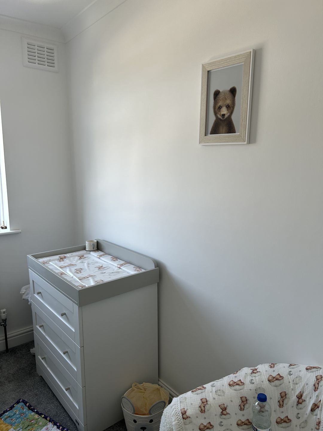 Customer photo review of Brown Bear Cub Art Print