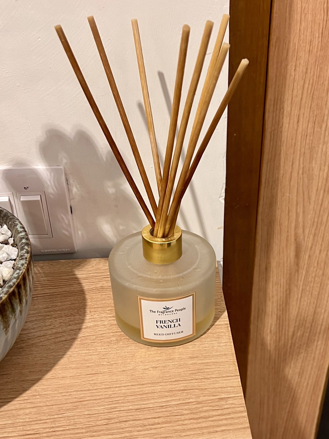 Customer photo review of Reed Diffuser Set French Vanilla