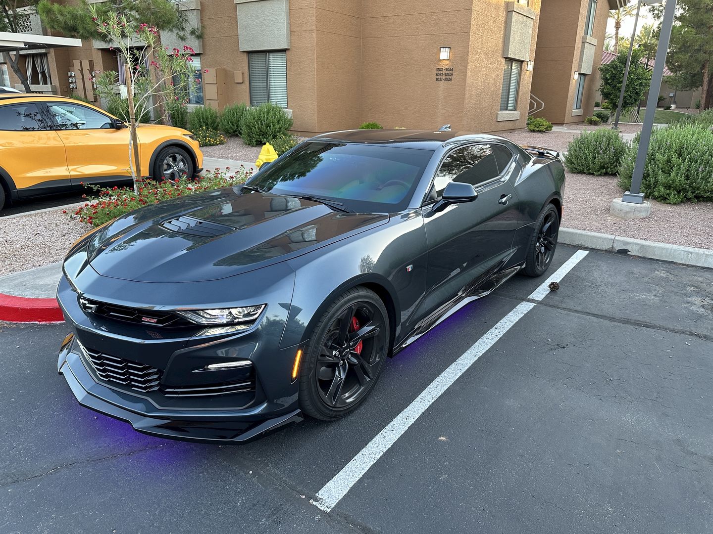 Customer photo review of Camaro ZL1 Conversion Front Splitter & Side Skirts