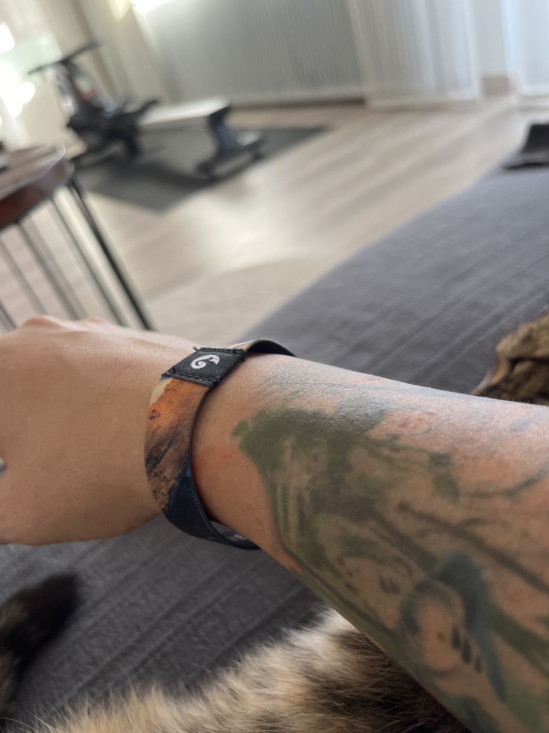 Customer photo review of Believe you can and you will - Elastisches Armband