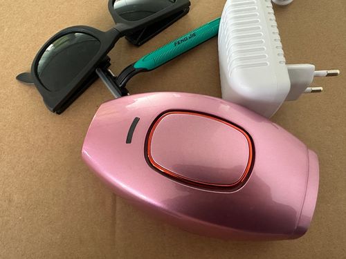 Customer photo review of IPL Laser Haarentferner Pro