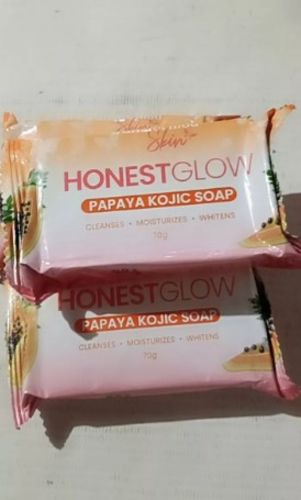 Customer photo review of HONEST GLOW KOJIC PAPAYA SOAP 70G